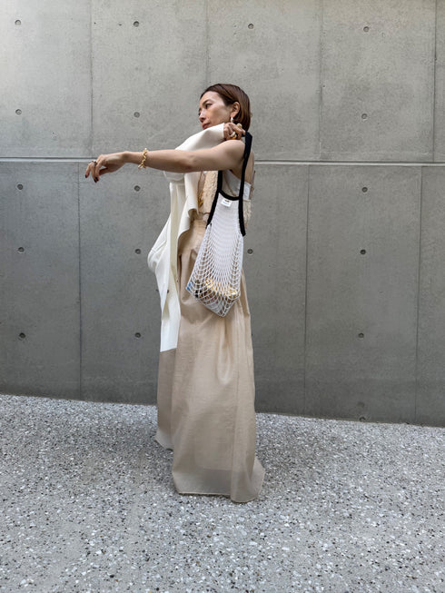organdy maxi skirt
